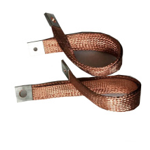 Ultra long cold pressed seamless copper braided flexibles,high quality tinned copper busbar